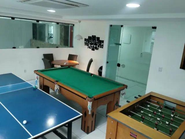 Sala de jogos climatizada — Apartamento no Ed. Sobrado Gilberto Freyre — Casa Forte