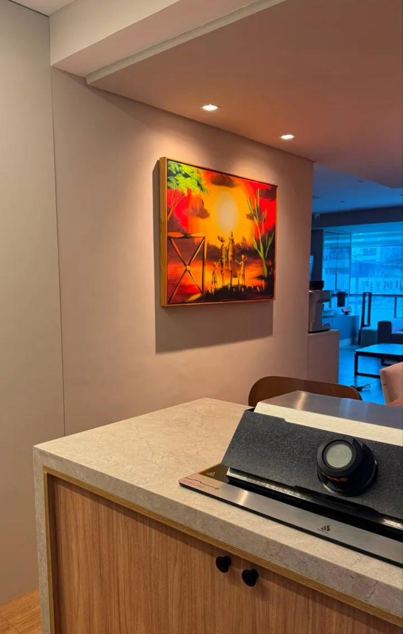 Bancada gourmet integrada ao living — Apartamento pronto para morar em Boa Viagem | Luxo e Conforto
