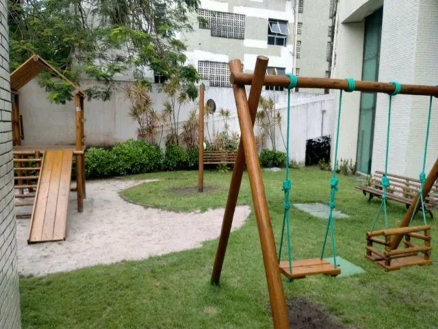 Playground — Apartamento no Ed. Sobrado Gilberto Freyre — Casa Forte