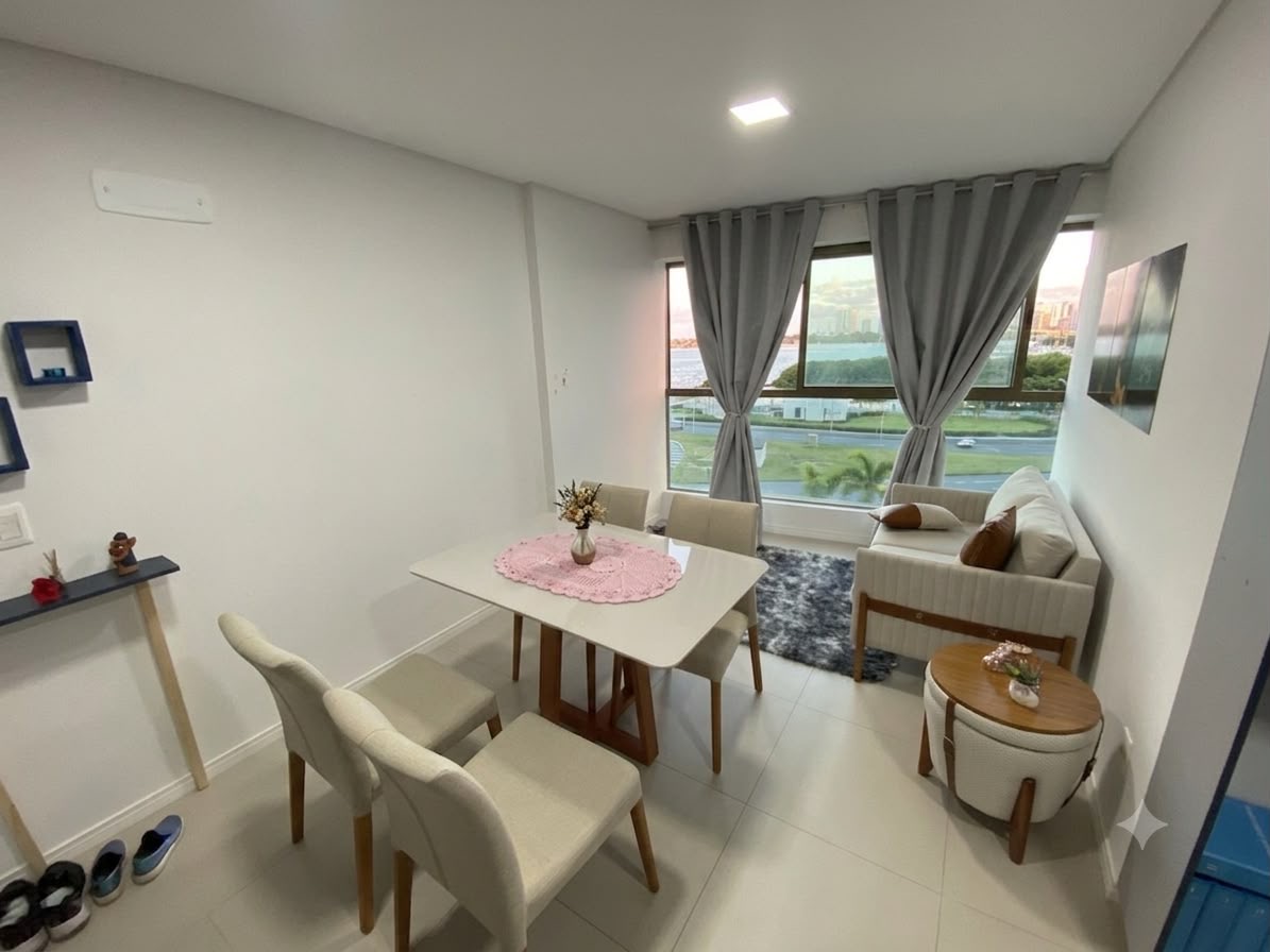Sala de estar e jantar — Apartamento no Parque do Cais - 3º andar